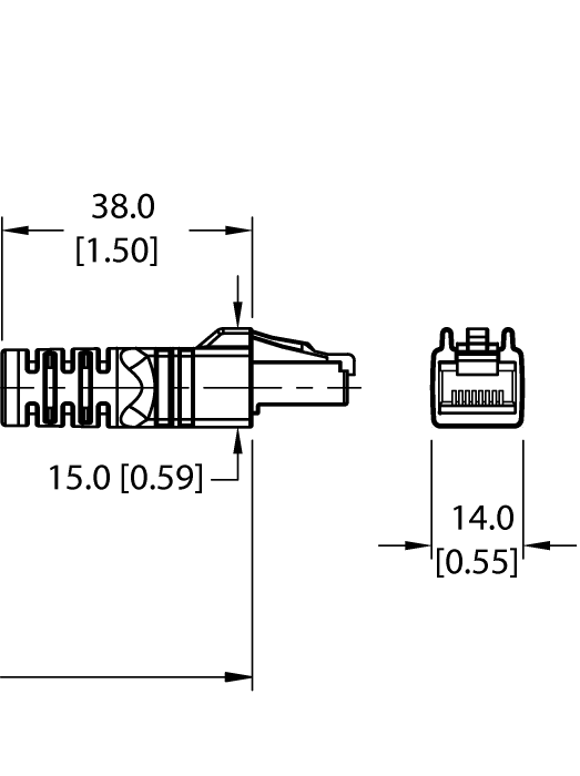 RJ45 RJ45 840-7FT/ECON